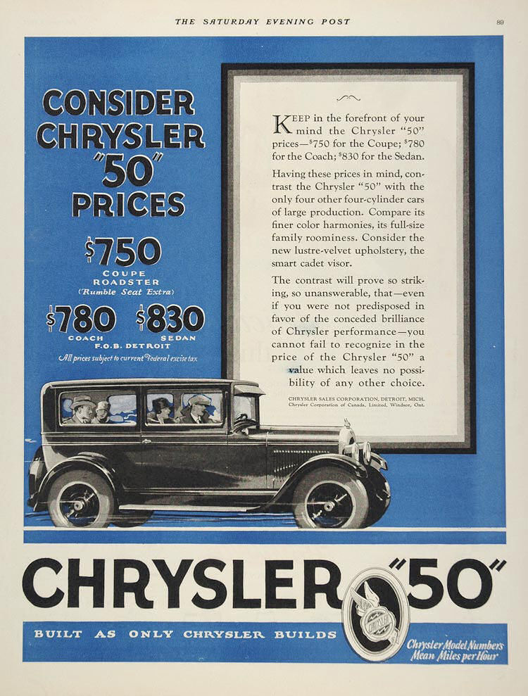 1927 Chrysler 8